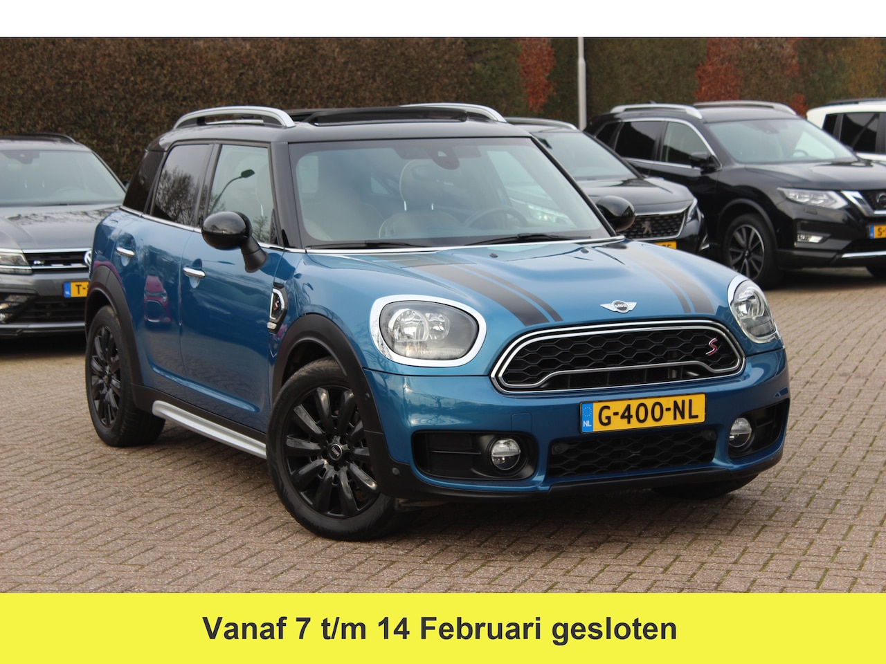 MINI Countryman - Mini 2.0 Cooper D Chili / Trekhaak / Panoramadak / Head-up / Leder / Harman Kardon / 18'' - AutoWereld.nl