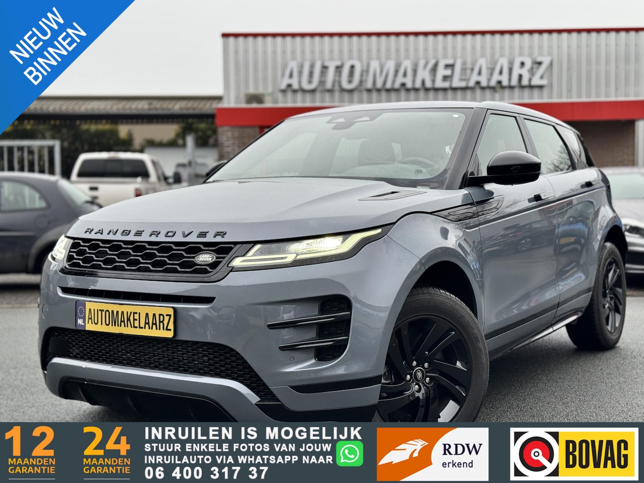 Land Rover Range Rover Evoque - 1.5 P300e AWD R-Dynamic S PANO - AutoWereld.nl