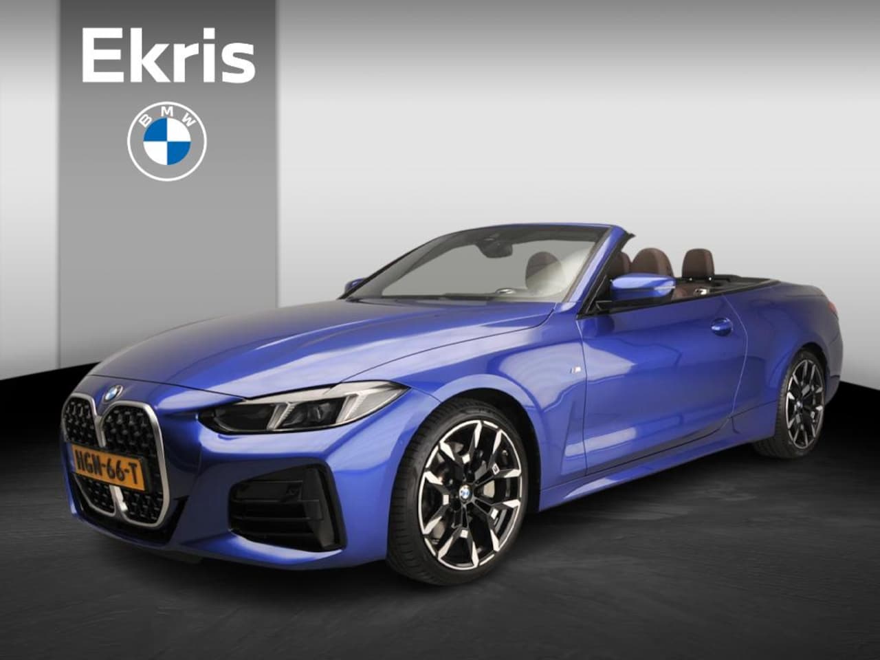 BMW 4-serie Cabrio - 430i xDrive | M-Sportpakket | LED | Leder | Navigatie | Elektr. zetels | Sportstoelen | DA - AutoWereld.nl