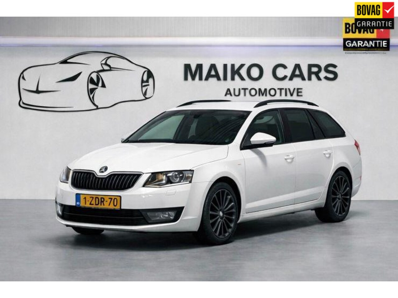 Skoda Octavia Combi - 1.6 TDI Greenline Businessline 1.6 TDI Greenline Businessline Leder - AutoWereld.nl