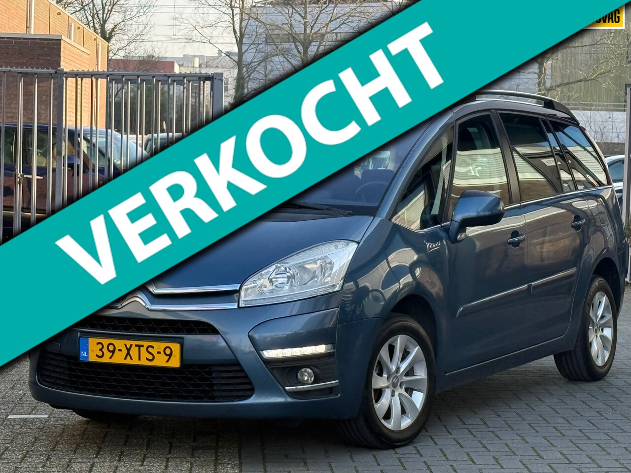 Citroën Grand C4 Picasso - 1.6 VTi Collection 7 zitter - Bleu Damas - Clima/Cruise/Trekhaak - AutoWereld.nl