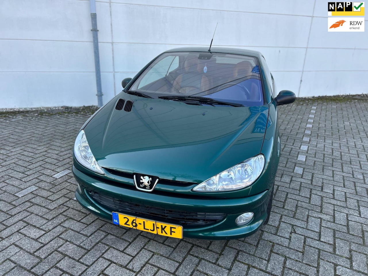 Peugeot 206 CC - 1.6-16V Roland Garros Climat Controle Windscherm NL-Auto - AutoWereld.nl