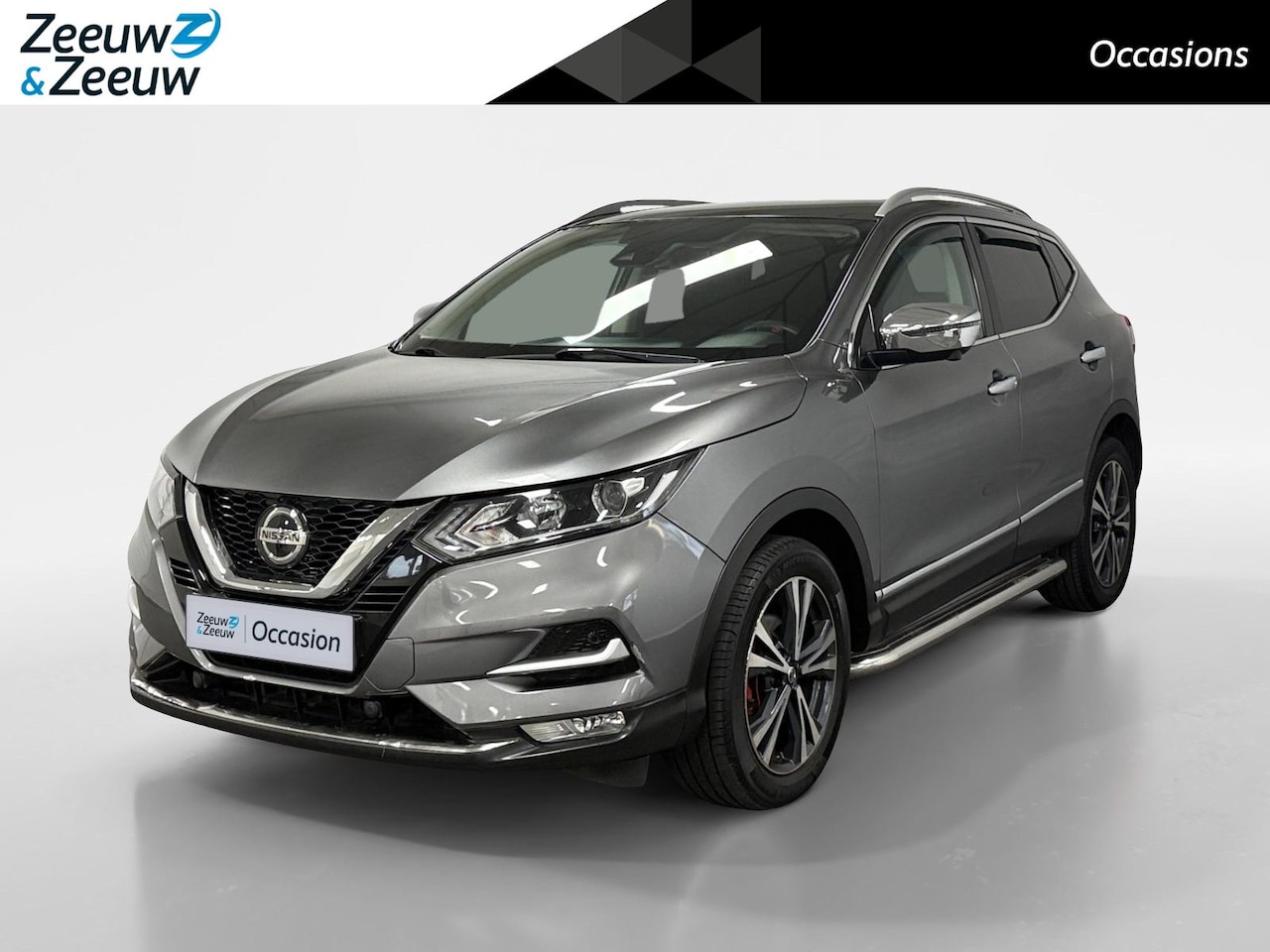 Nissan Qashqai - 1.3 DIG-T Business Edition NAVI AIRCO 360CAMERA HOGE INSTAP CRUISE CONTROLE PANORAMADAK HO - AutoWereld.nl