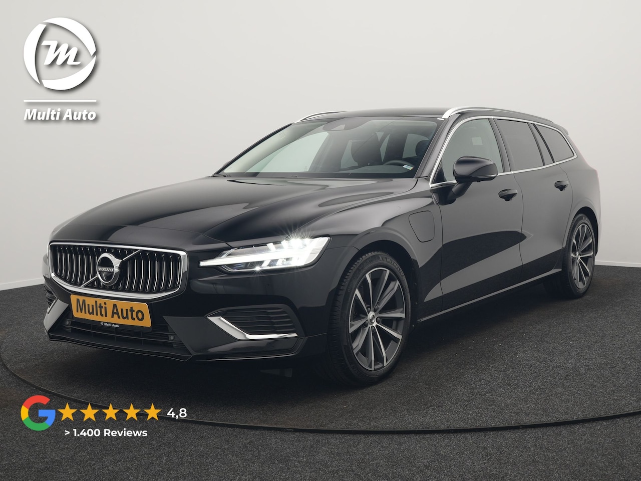 Volvo V60 - T6 AWD Core Bright LONG RANGE Plug In Hybrid 350pk Dealer O.H. PHEV | Adaptive Cruise | 36 - AutoWereld.nl
