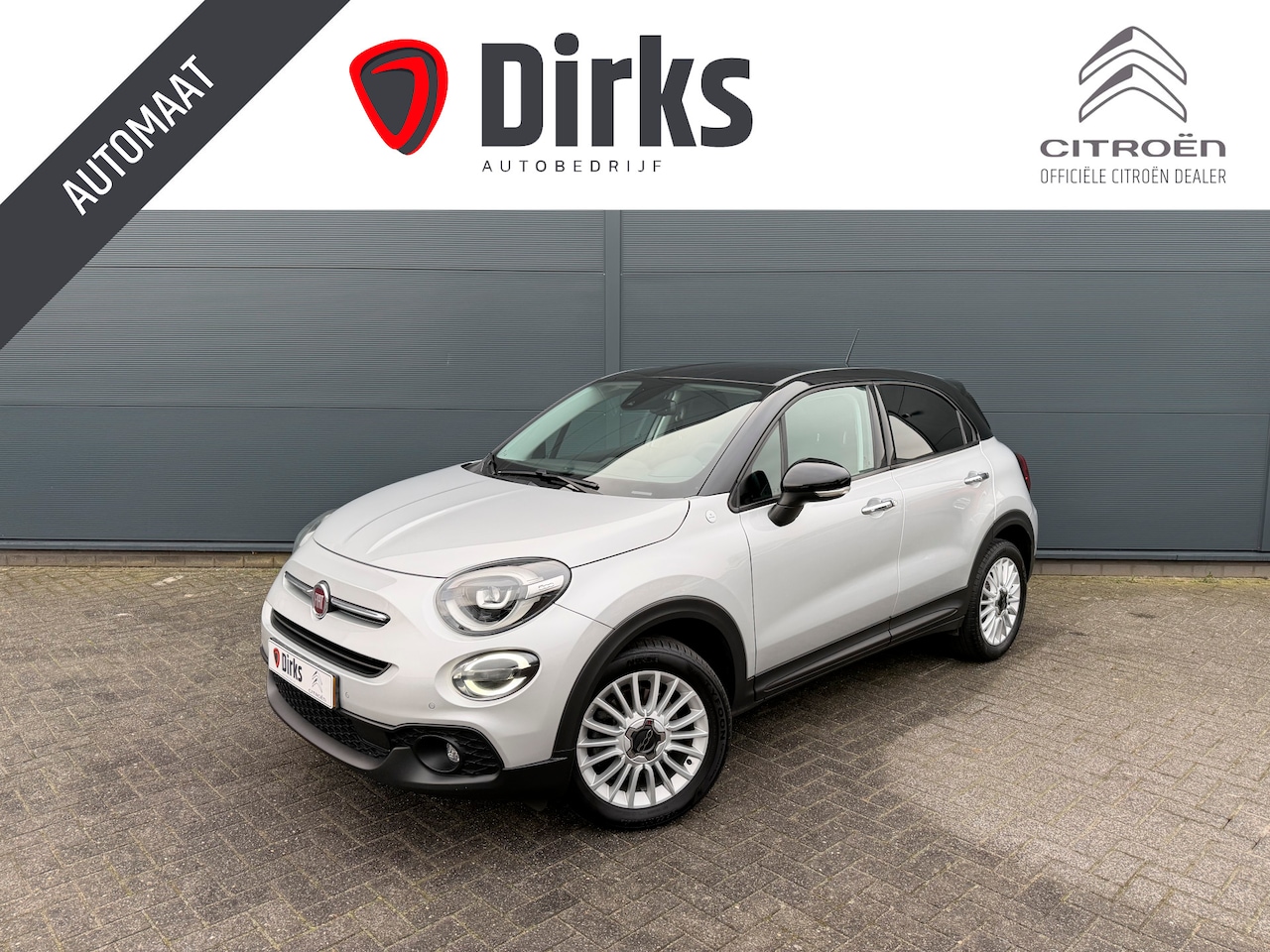Fiat 500 X - 150pk Hey Google (Camera - Keyless Entry - Navigatie - Automatische Airco - LED - Parkeers - AutoWereld.nl