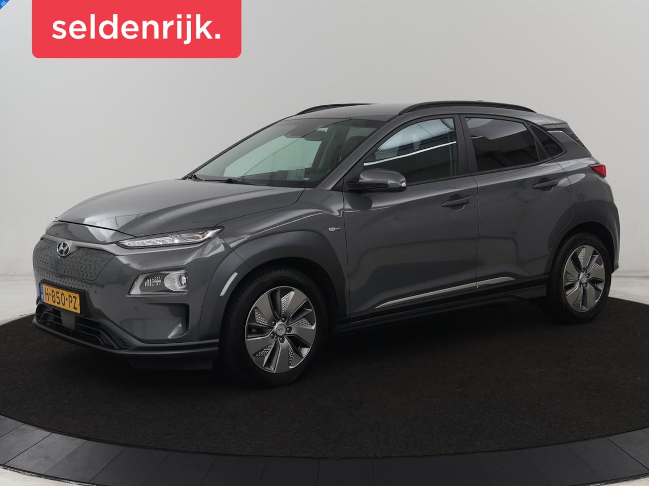 Hyundai Kona Electric - EV Premium 64 kWh | SOH 100% | 3 Fase | Stoelventilatie | Head-Up | Leder | Adaptive cruis - AutoWereld.nl