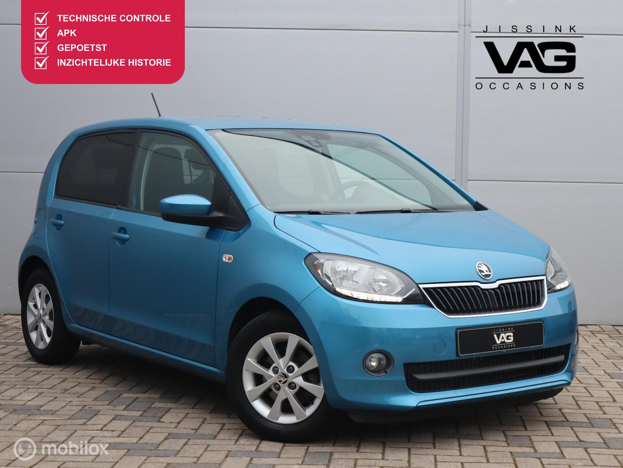 Skoda Citigo - 1.0 Style Airco Cruise PDC 15 inch LMV Uniek 20.000km! - AutoWereld.nl