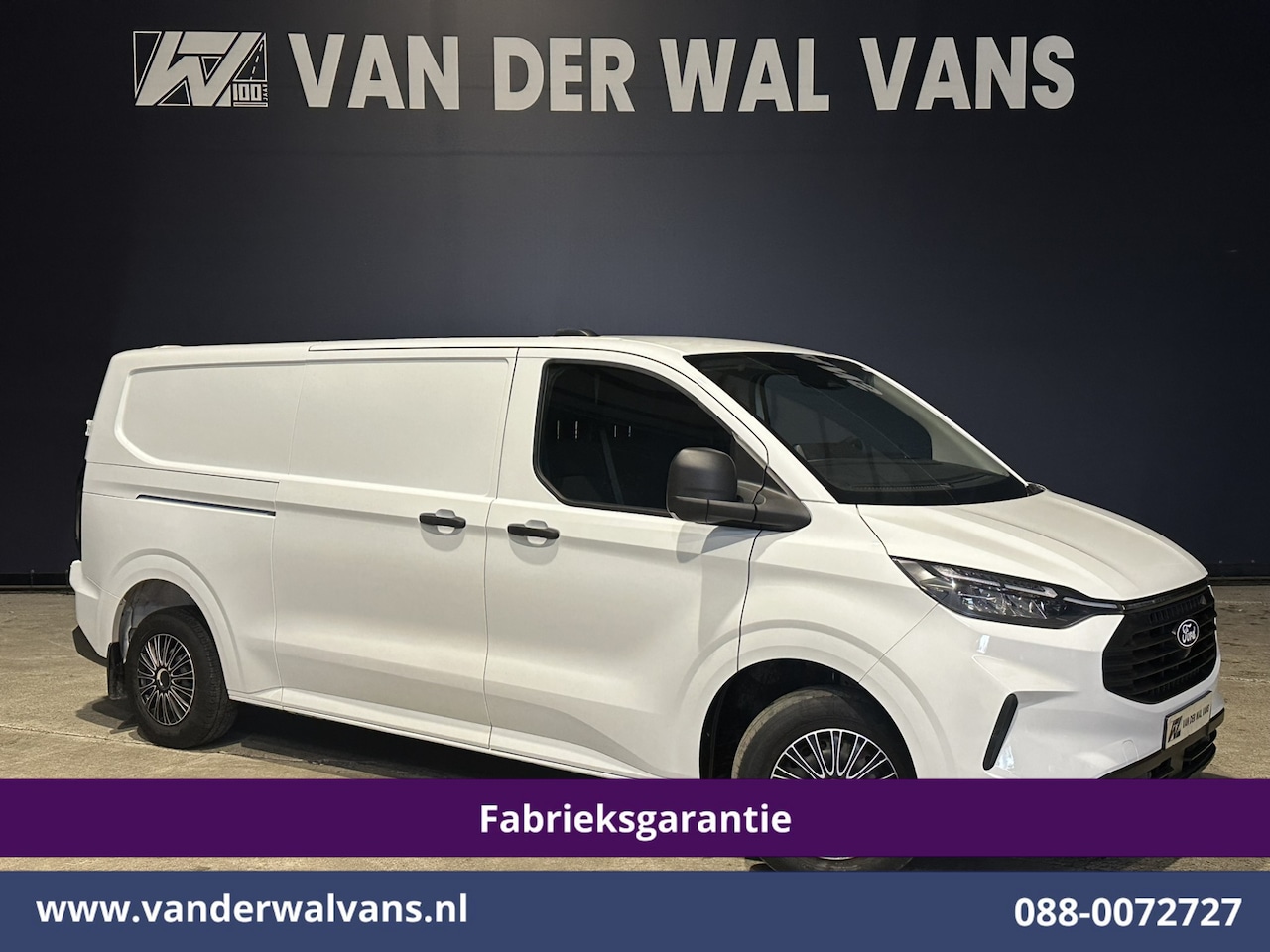 Ford Transit Custom - 2.0 TDCI 136pk L2H1 Fabrieksgarantie Euro6 Airco | Camera | Apple Carplay | LED | Cruiseco - AutoWereld.nl