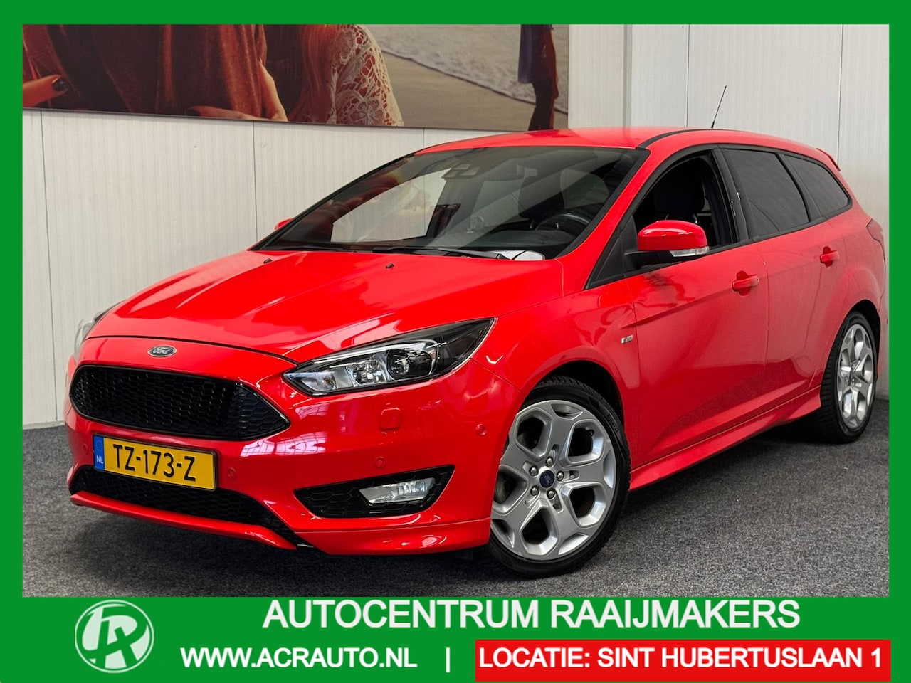 Ford Focus - 1.5 ST LINE 183 PK ! NAVIGATIE ACHTERUITRIJ CAMERA STOEL & VOORRUIT VERWARMING TREKHAAK 18 - AutoWereld.nl