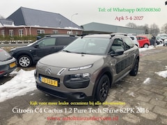 Citroën C4 Cactus - PureTech Shine 60KW / 82PK Navigatie