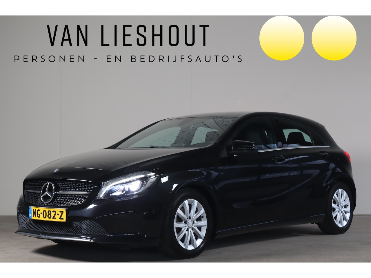 Mercedes-Benz A-klasse - 180 Lease Edition Ambition - NL- Auto!! Led V+A I Cruise I Airco - AutoWereld.nl