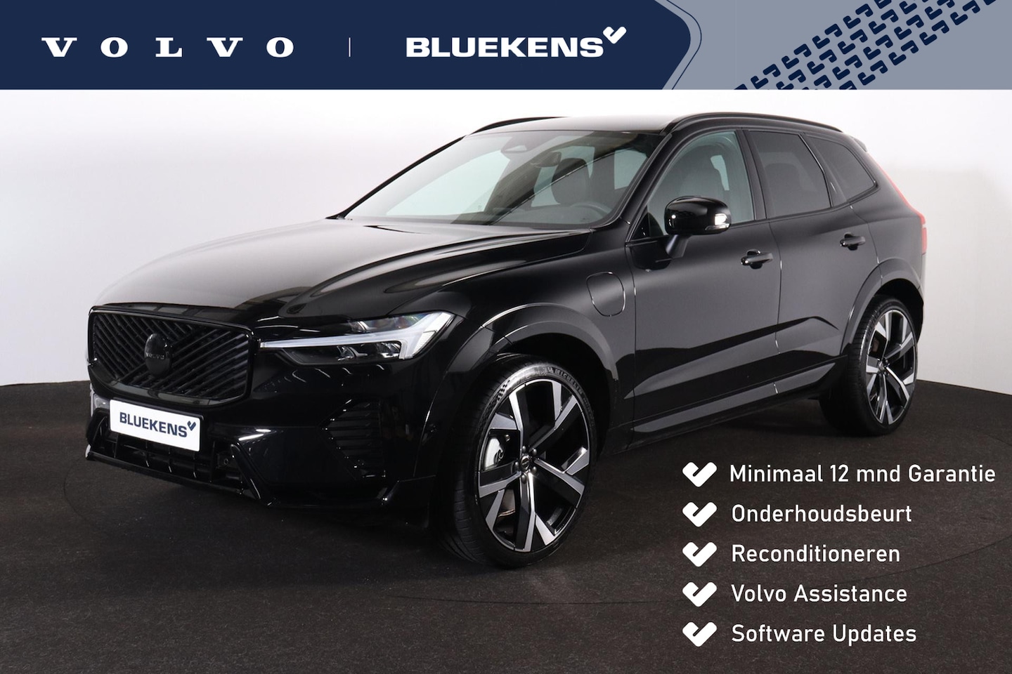 Volvo XC60 - T6 Recharge AWD Plus Black Edition - IntelliSafe Assist & Surround - Harman/Kardon audio - - AutoWereld.nl