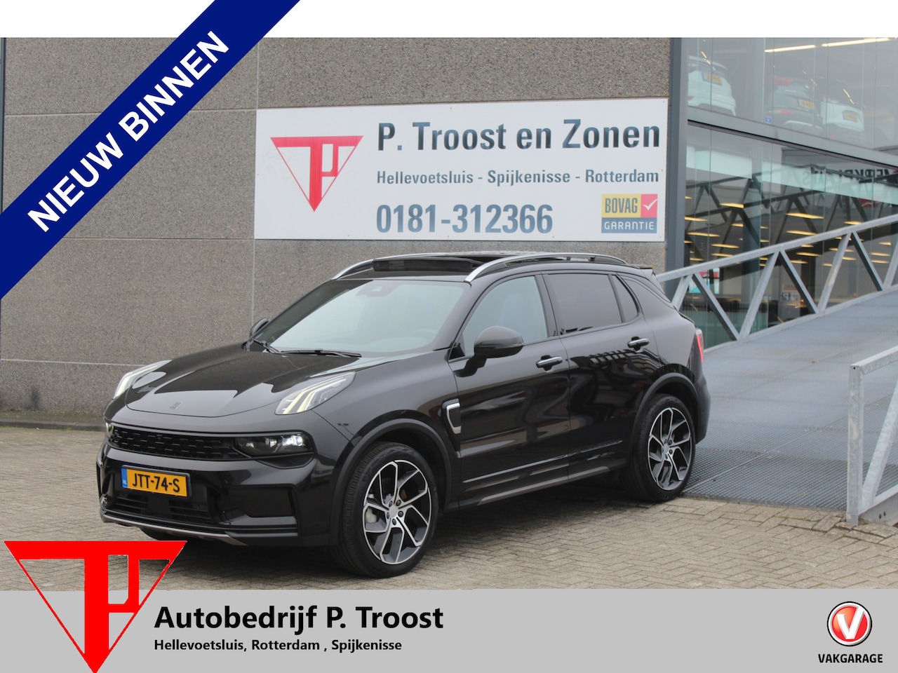 Lynk & Co 01 - 1.5 1.5 BLACK PACK/Panoramadak/360° Camera/Keyless/Lane assist/Adaptive cruise control/Nav - AutoWereld.nl
