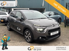 Citroën C3 - 1.2 PureTech Shine GARANTIE/CARPLAY/CLIMA/CRUISE/NAVI/KEYLESS/LICHTMETAAL rijklaarprijs