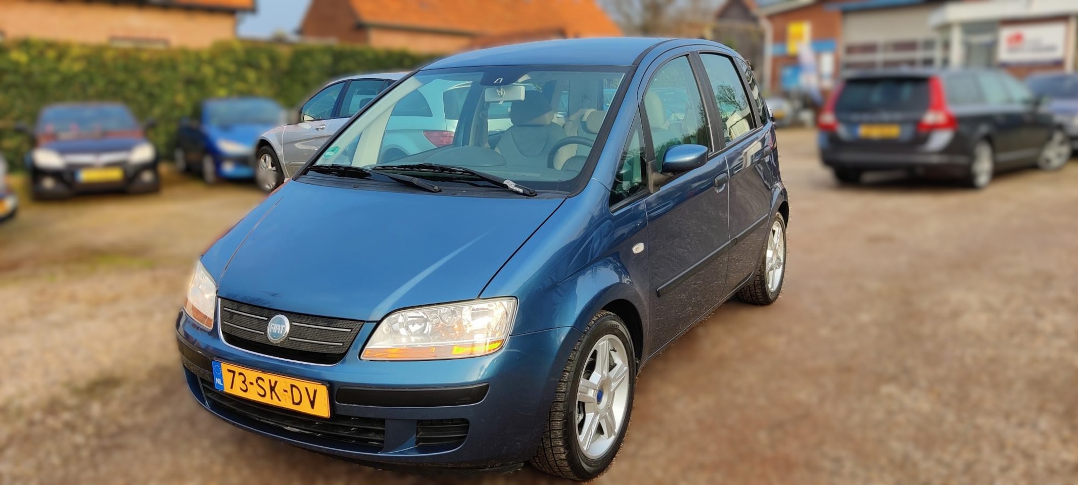 Fiat Idea - 1.4-16V Active Nieuwe APK, nieuwe koppeling, startmotor, dynamo. Onderhoudsbeurt gehad.