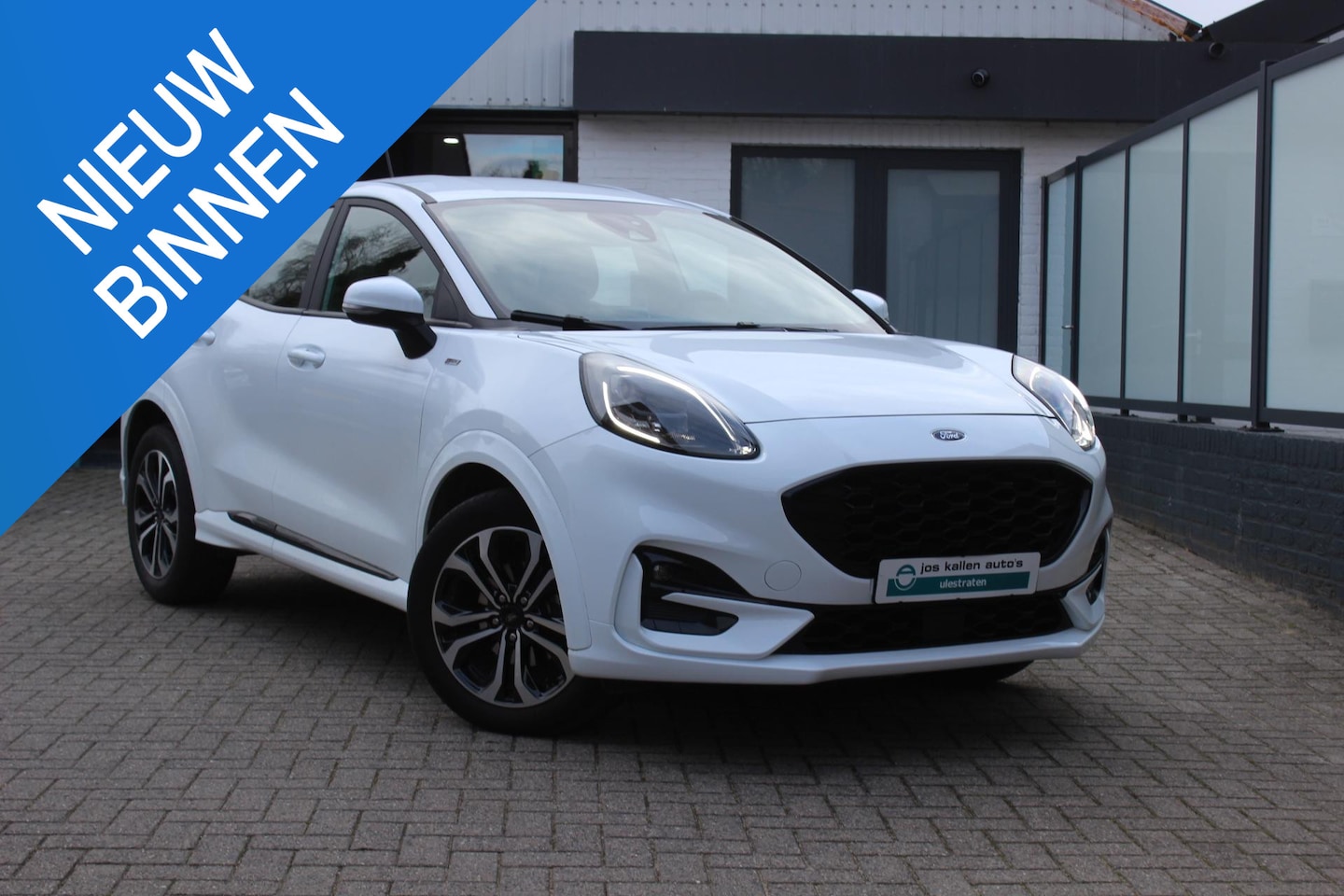 Ford Puma - 1.0i Ecoboost Hybrid 125pk Aut. ST-Line Navigatie, Winterpack, Pdc, 17" - AutoWereld.nl