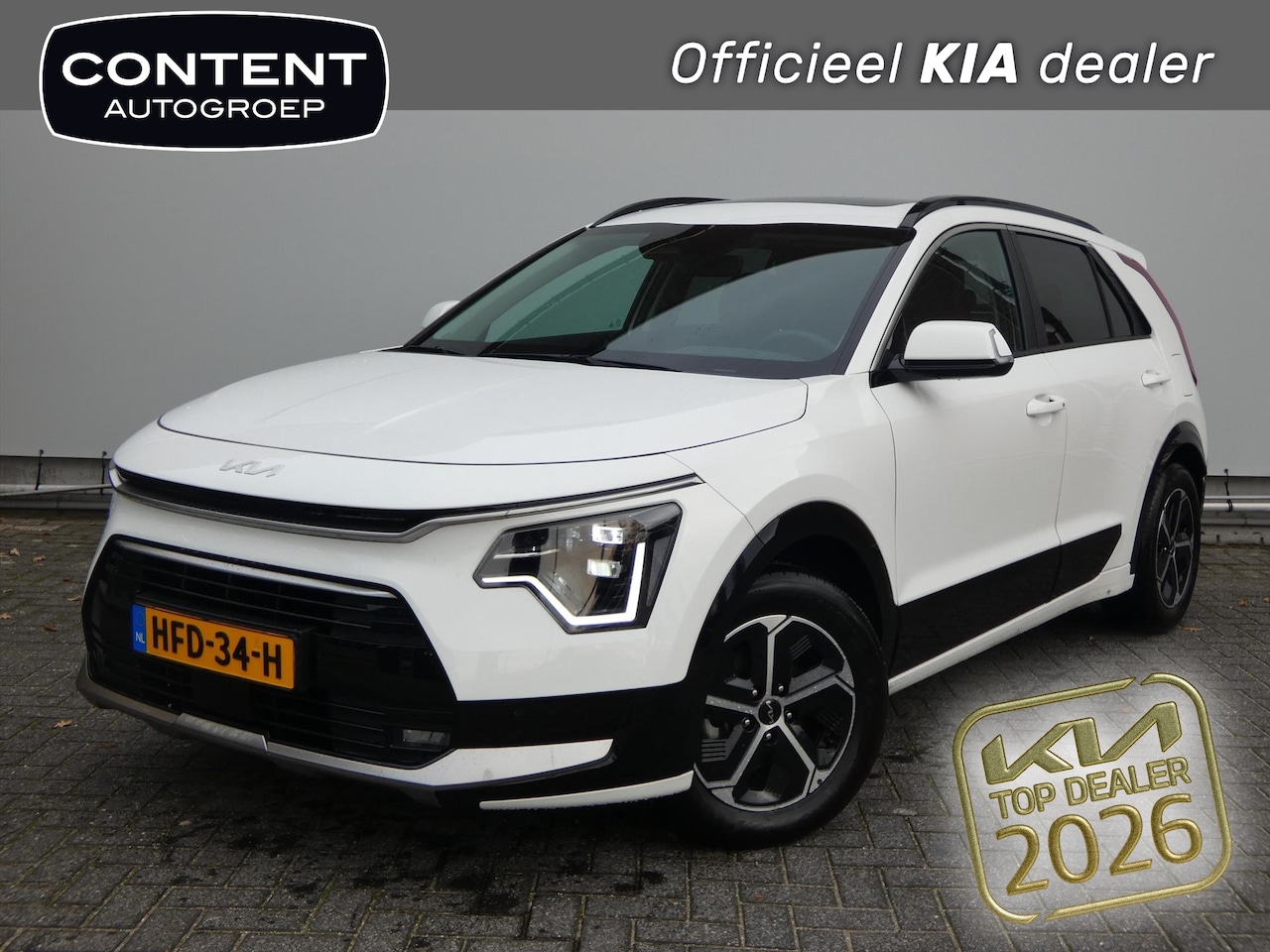 Kia Niro - 1.6 GDi Hybrid 129pk DCT6 DynamicPlusLine - AutoWereld.nl