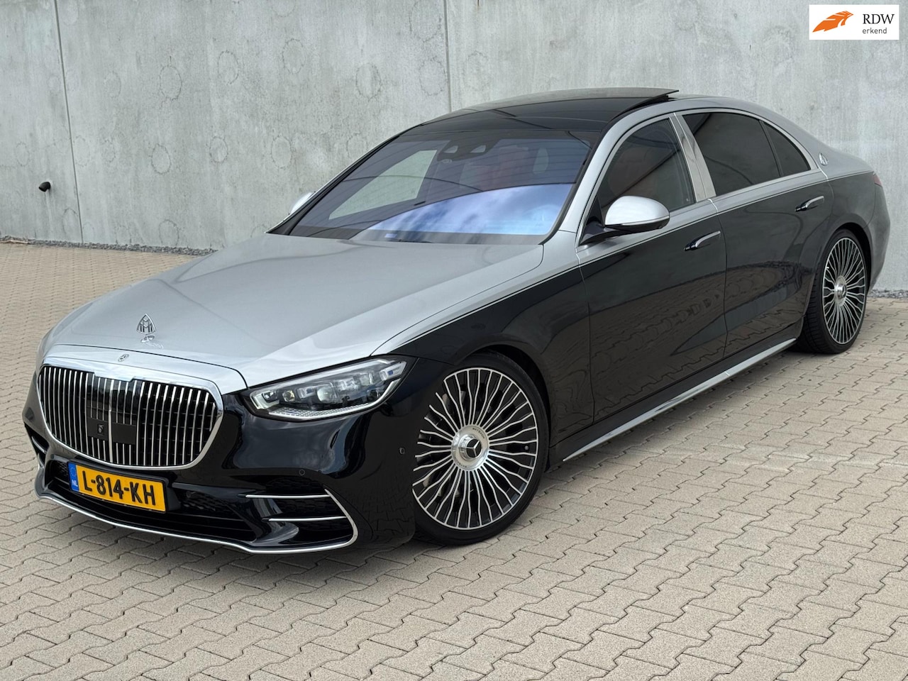Mercedes-Benz S-klasse - 500L AMG Maybach S580 Chauffeurspak Burmester Pano HUD Excusief - AutoWereld.nl