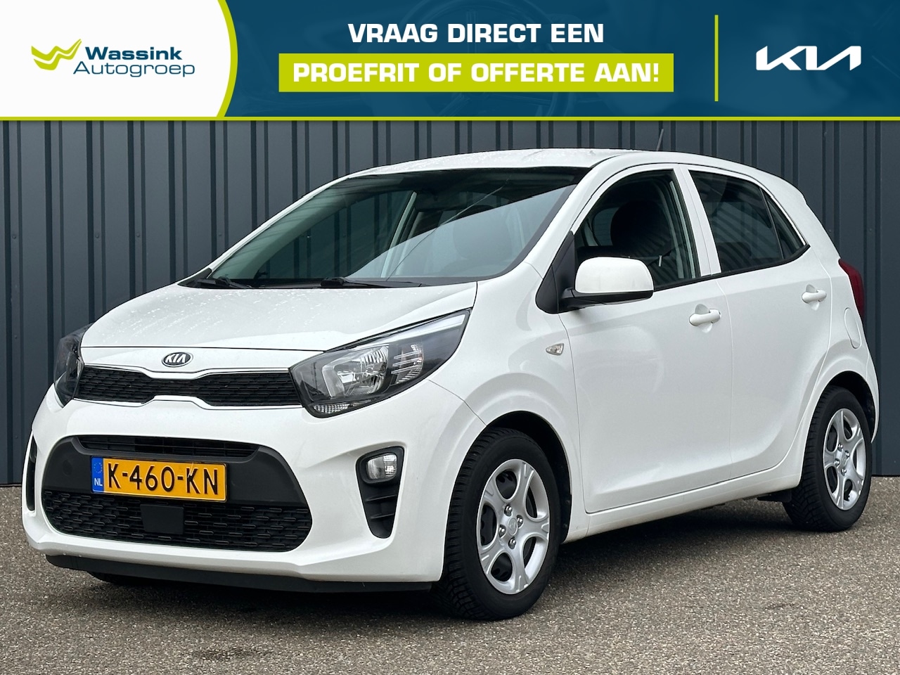 Kia Picanto - 1.0 MPi 67pk 4-zits ComfortLine I Cruise Control I Airco I Bluetooth I - AutoWereld.nl