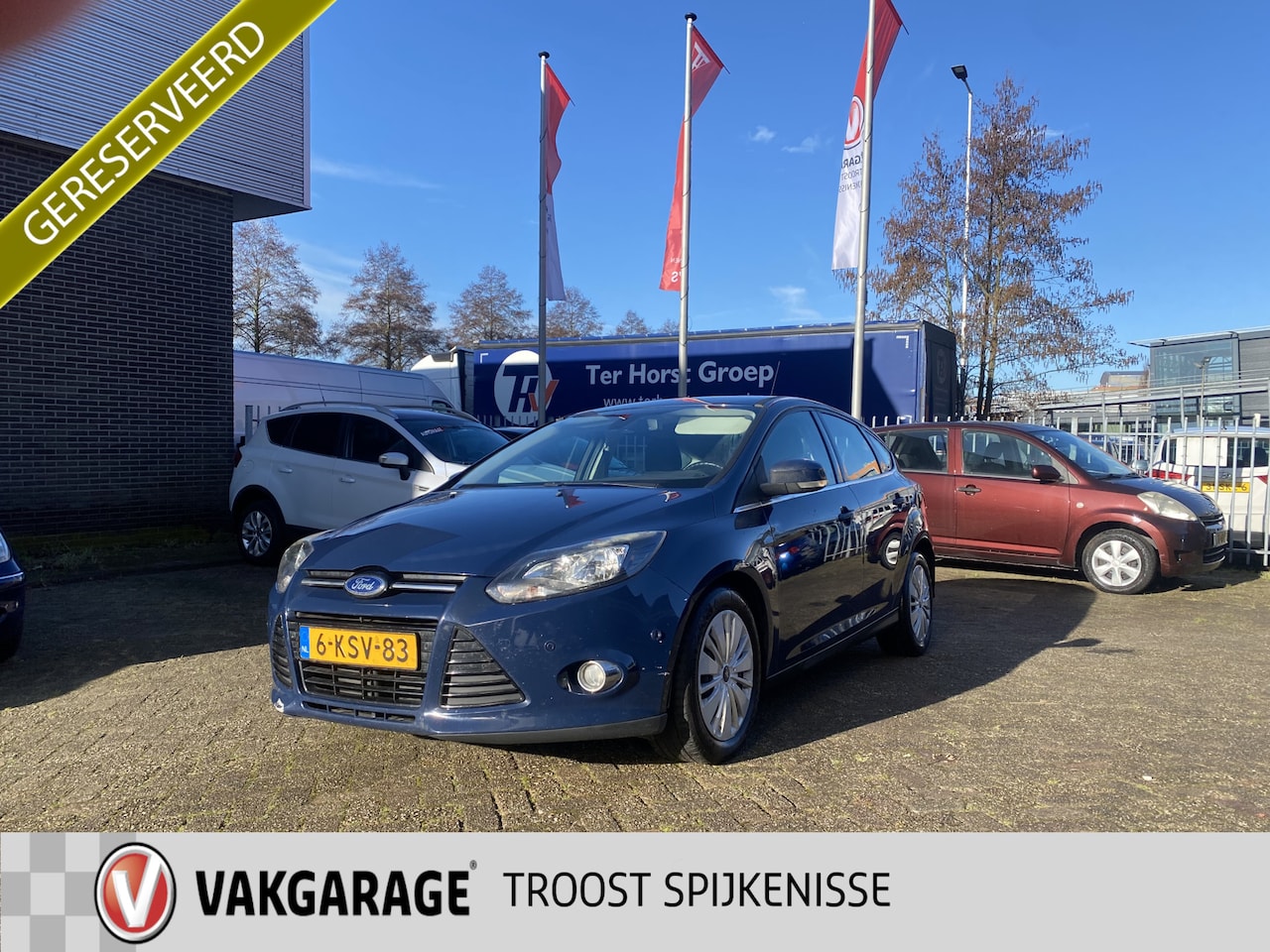 Ford Focus - 1.6 TDCI ECOnetic Lease Titanium 1.6 TDCI ECOnetic Lease Titanium,Navigatie,Keyless,Climate&Cruisecontrol,Spraakbediening,A - AutoWereld.nl