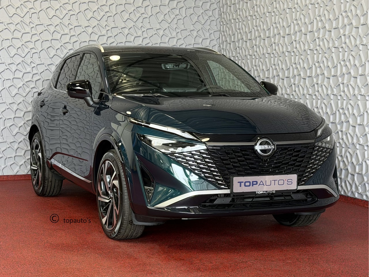 Nissan Qashqai - 1.3 MHEV 160PK TEKNA PLUS BOSE 20''LMV LEER ALCANTARA PANO MASSAGE BOSE STOEL/STUUR/RUIT V - AutoWereld.nl