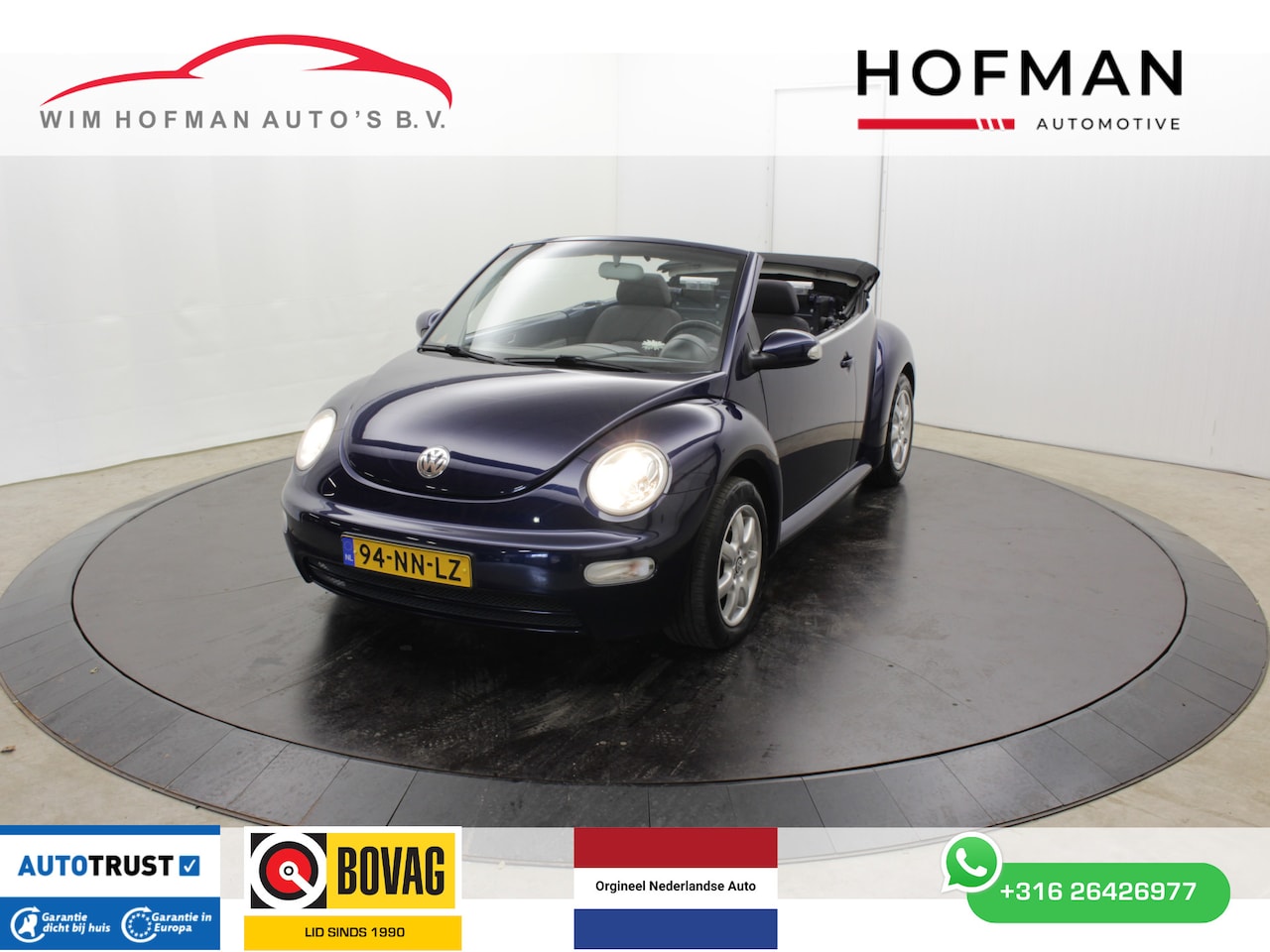 Volkswagen Beetle Cabriolet - 2.0 Electrische Kap 84000 originele Kilometers N.A.P Cruise - AutoWereld.nl