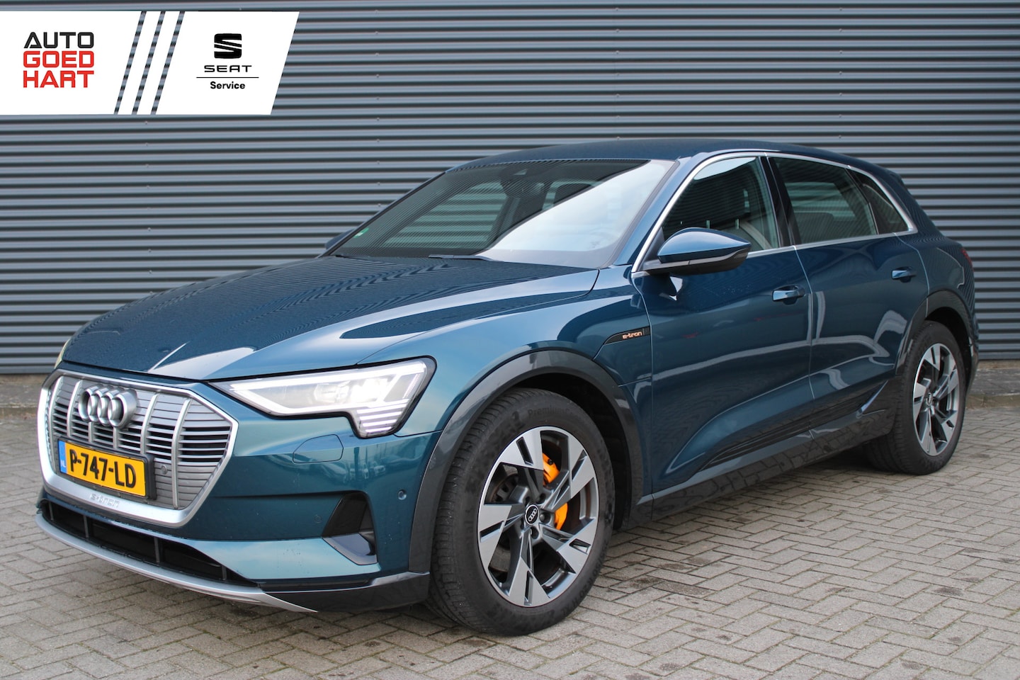 Audi e-tron - 55 Quattro 1X S-Line 95 kWh Luchtvering Adaptive-Cruise Leer/Alcantara Memory-Stoel - AutoWereld.nl