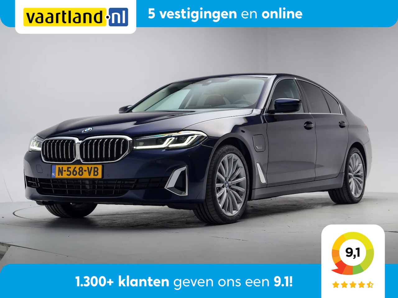 BMW 5-serie - 545e xDrive High Executive Luxury [ Leder HiFi Camera Stuur-&Stoelverwarming ] - AutoWereld.nl