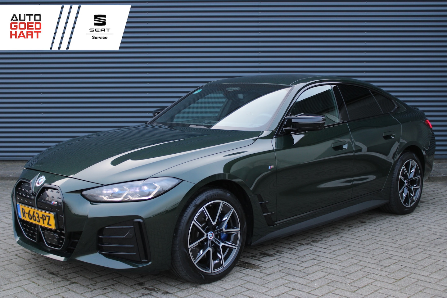 BMW i4 - M50 High Executive 84 kWh 544PK Laser Leer 360-Camera Adaptive-Cruise Head-Up - AutoWereld.nl