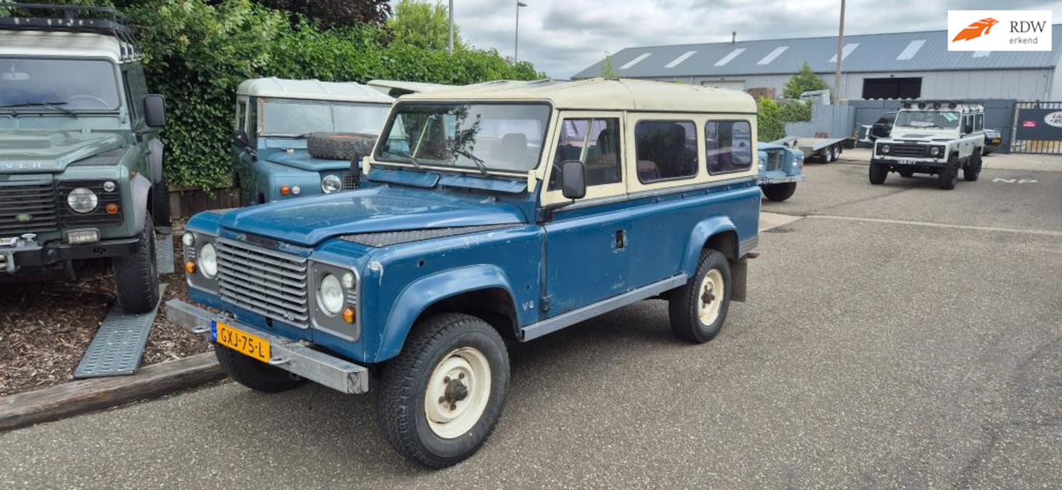 Land Rover Defender - Landrover V8 One Ten - AutoWereld.nl