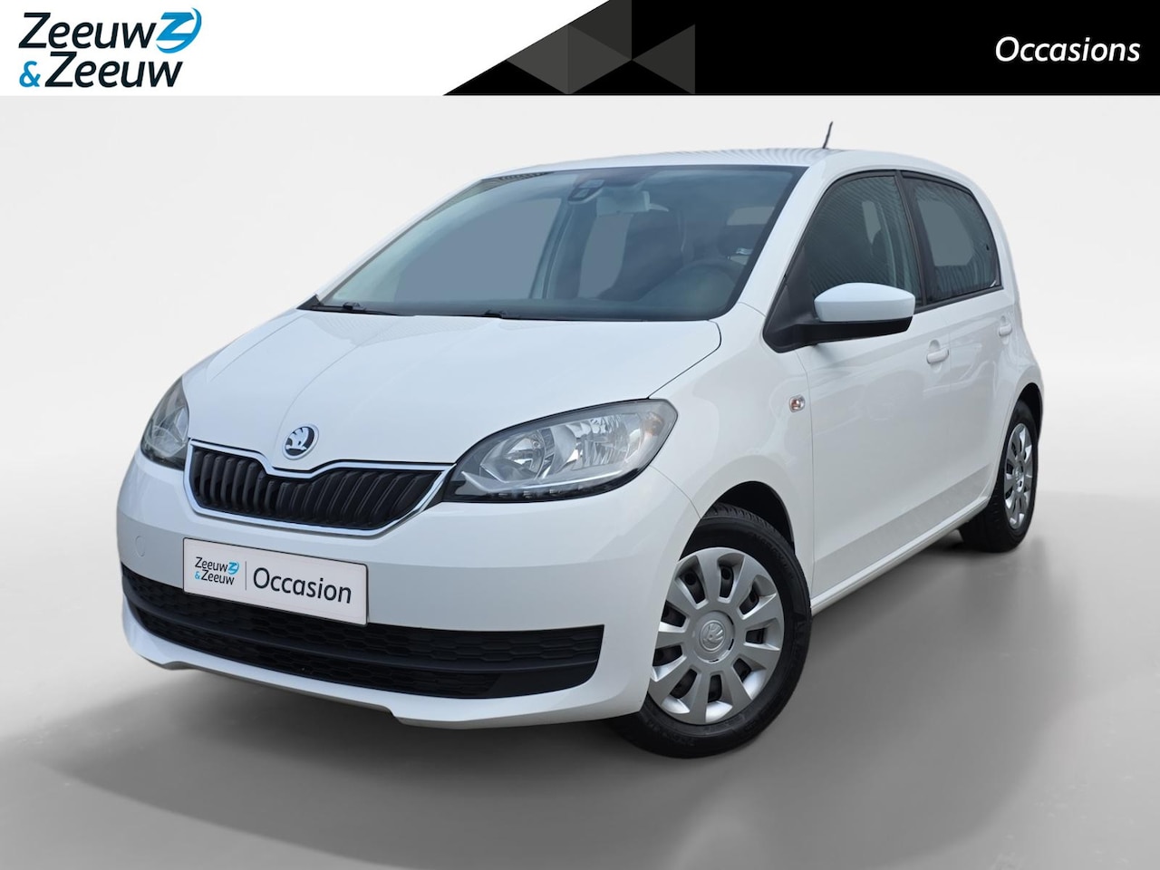 Skoda Citigo - 1.0 Greentech Ambition 1e Eigenaar | DAB | Airco | Bluetooth | Cruise control | 12 maanden - AutoWereld.nl