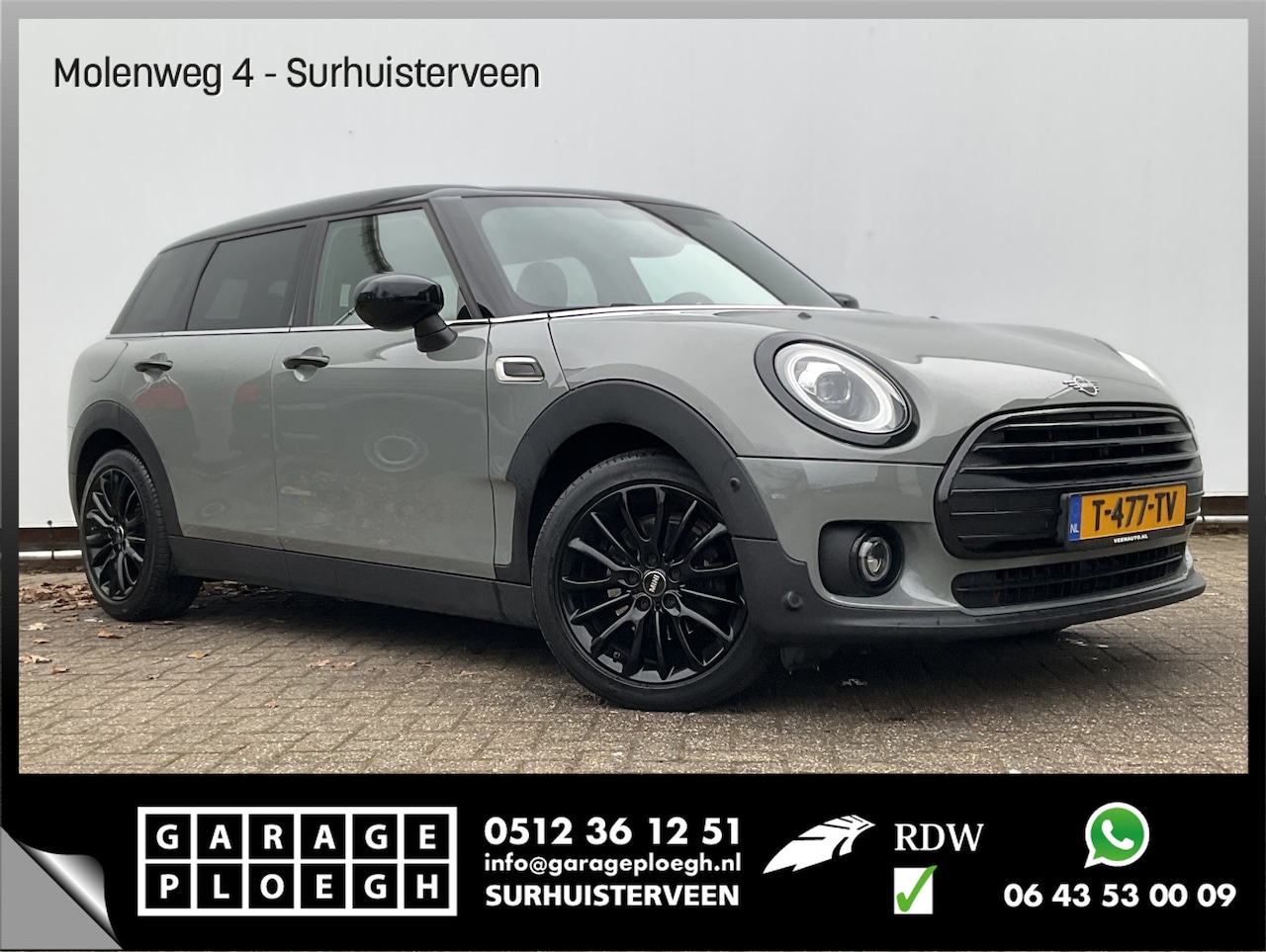 MINI Clubman - Mini 1.5 One Chili Automaat Stoelverw Nav/Cruise Led Sfeerverl Keyless Voll.Onderhouden! - AutoWereld.nl