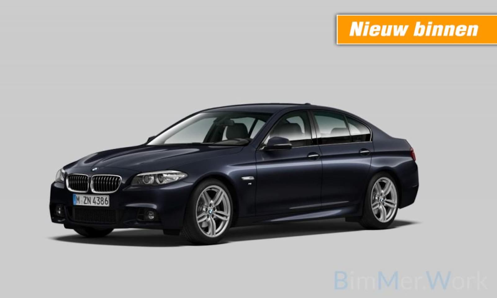 BMW 5-serie - 520I M-Sport,1e Eig,Dealer OH,Orig. NL,Xenon,NaviPro,Stoelverw,Leer,Clima,Cruise, - AutoWereld.nl