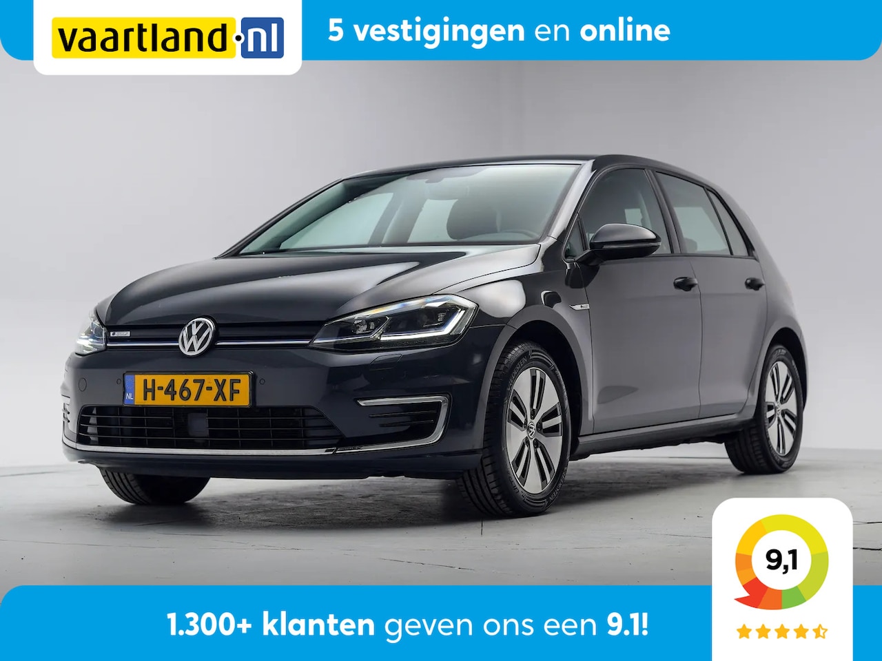 Volkswagen e-Golf - E-dition [ LED Navi Stoelverwarming Clima ] - AutoWereld.nl