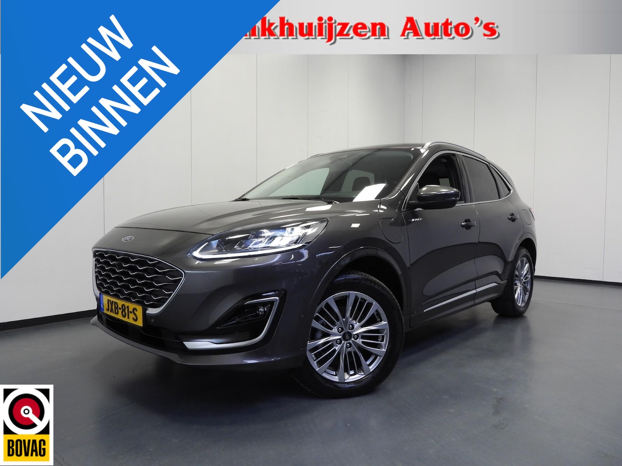 Ford Kuga - 2.5 PHEV Plug-In Vignale TREKH./NAVI/CAMERA/LED/B&O/18"LMV! - AutoWereld.nl