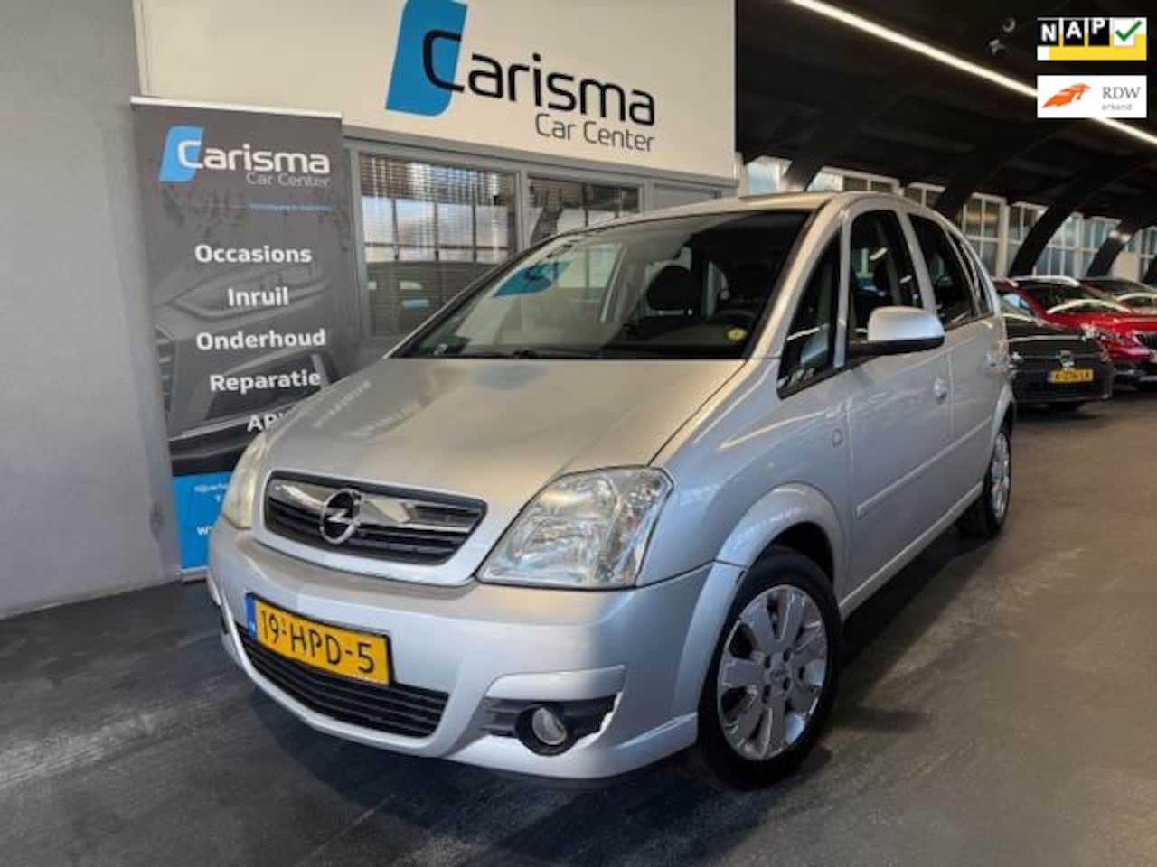 Opel Meriva - 1.6-16V Cosmo Aut|Navi|Cruise|PDC - AutoWereld.nl