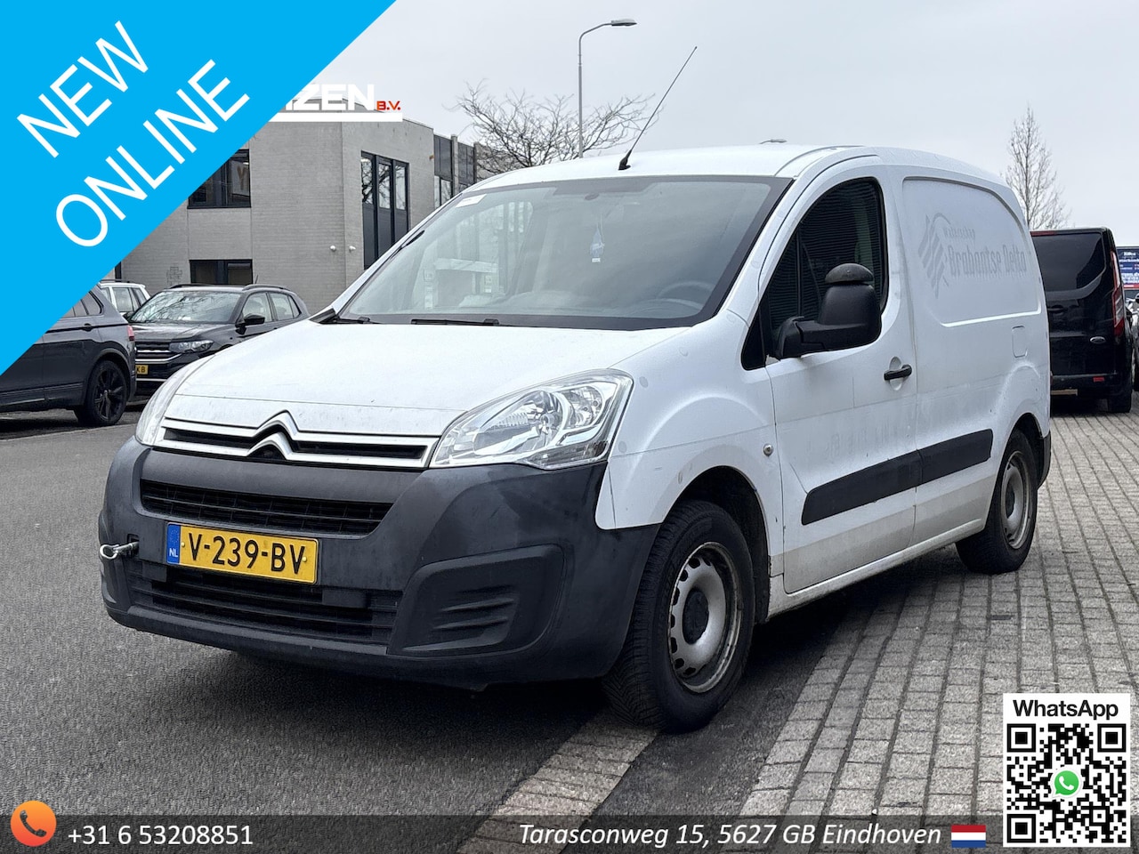 Citroën Berlingo - 1.6 BlueHDI 100 Club S&S | € 2.450,- NETTO! | MOTOR DEFECT! | Euro 6 | Airco | Cruise | Ka - AutoWereld.nl
