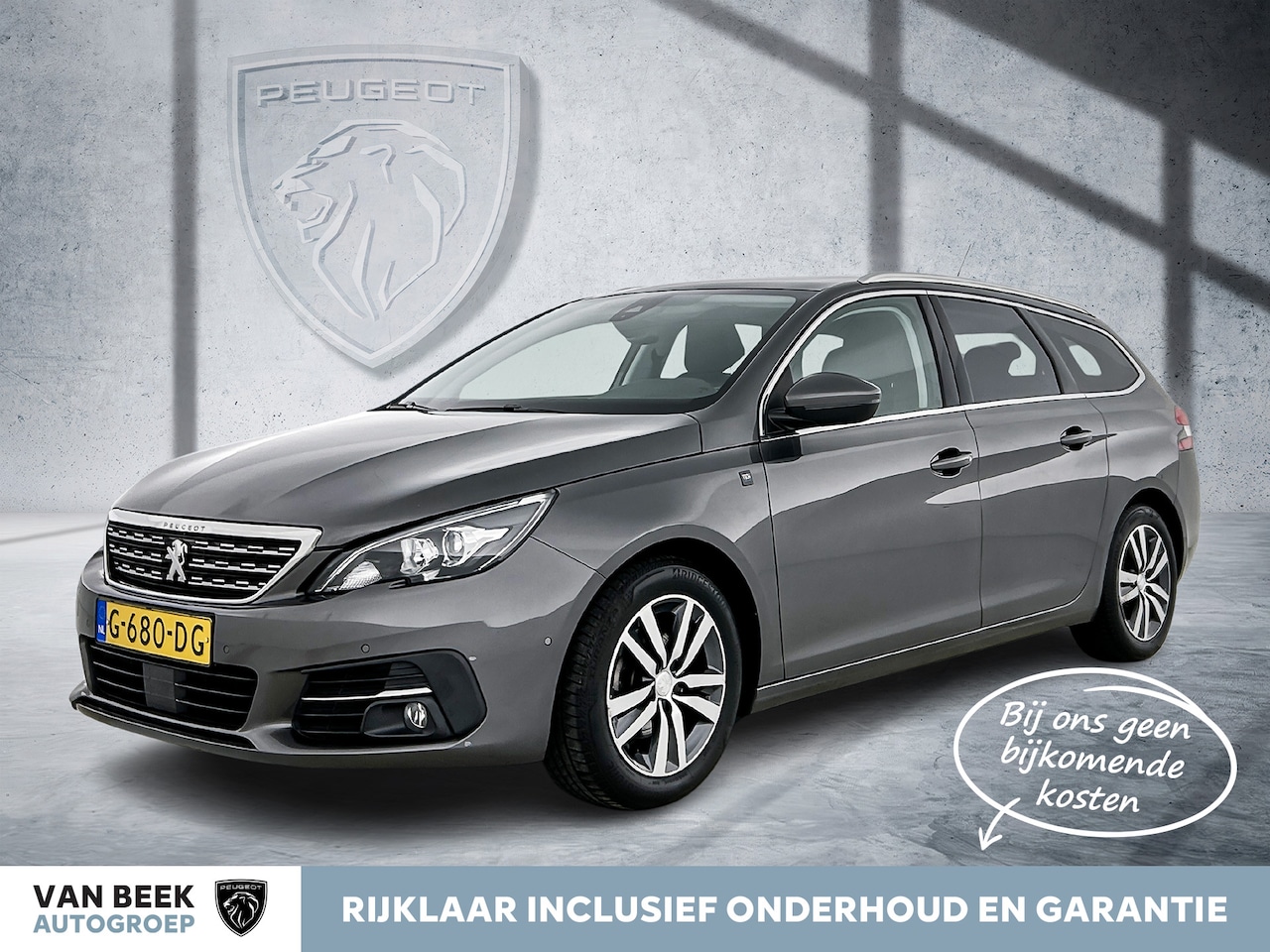 Peugeot 308 SW - 130 pk Tech Edition | Rijklaar | Panoramadak | Adaptive Cruise Control | Navigatie | - AutoWereld.nl