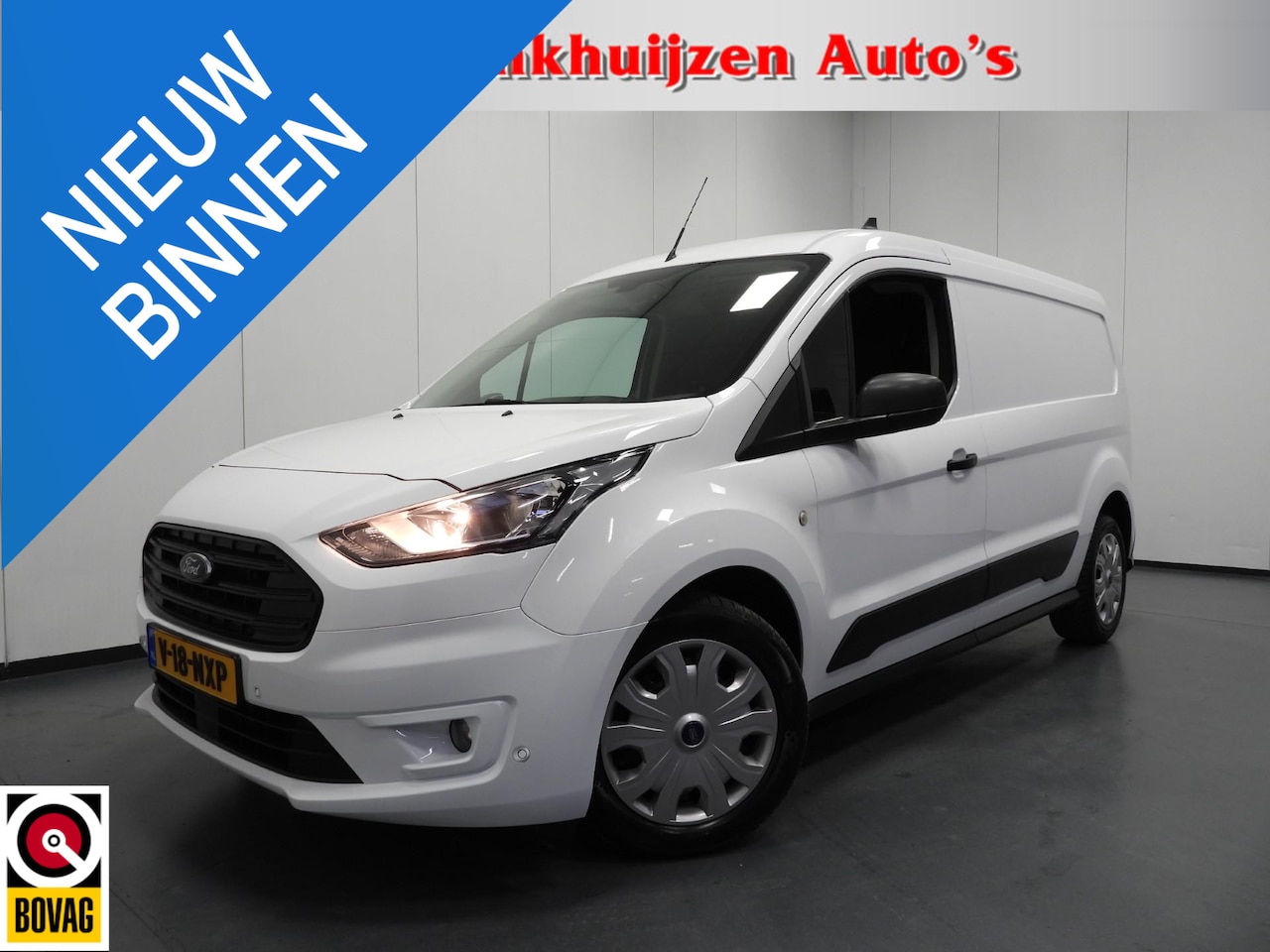 Ford Transit Connect - 1.0 EcoBoost L2 Trend 3-Zits AIRCO/CAMERA/SCHUIFDEUR/PDC! - AutoWereld.nl