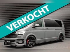 Volkswagen Transporter - 2.0 TDI L2H1 150PK BULLI DC DUBBEL CABINE / LEIGHTONVANS BODYKIT / FULL OPTINS / LEDER / F