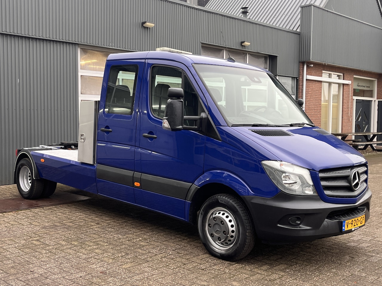 Mercedes-Benz Sprinter - 519 3.0 CDI DC Be combi Be trekker  Airco Cruise controle Telefoonverbinding Bakwagen Meub - AutoWereld.nl