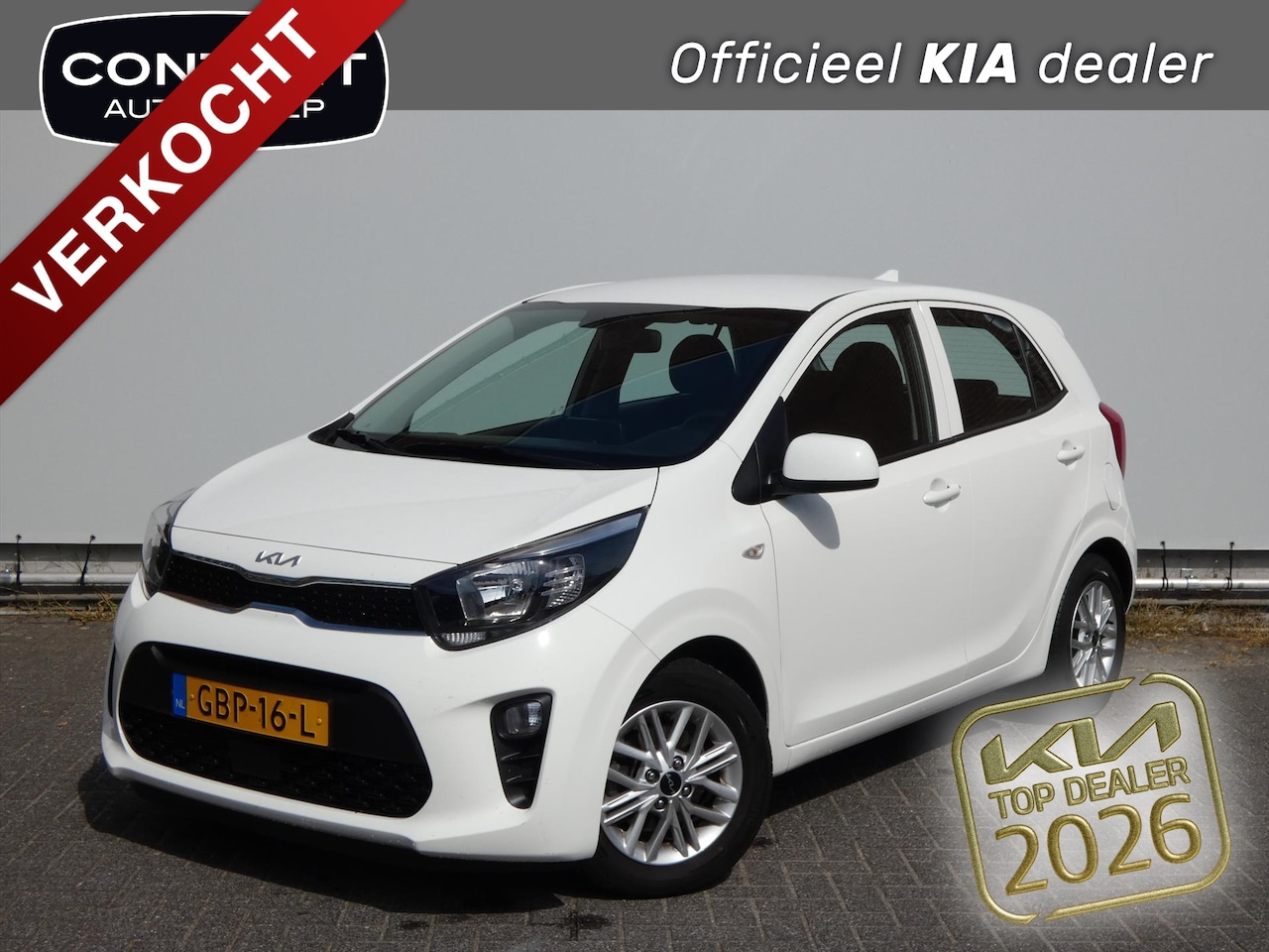 Kia Picanto - 1.0 DPi 67pk 4-zits DynamicLine | Apple Carplay | Android Auto - AutoWereld.nl
