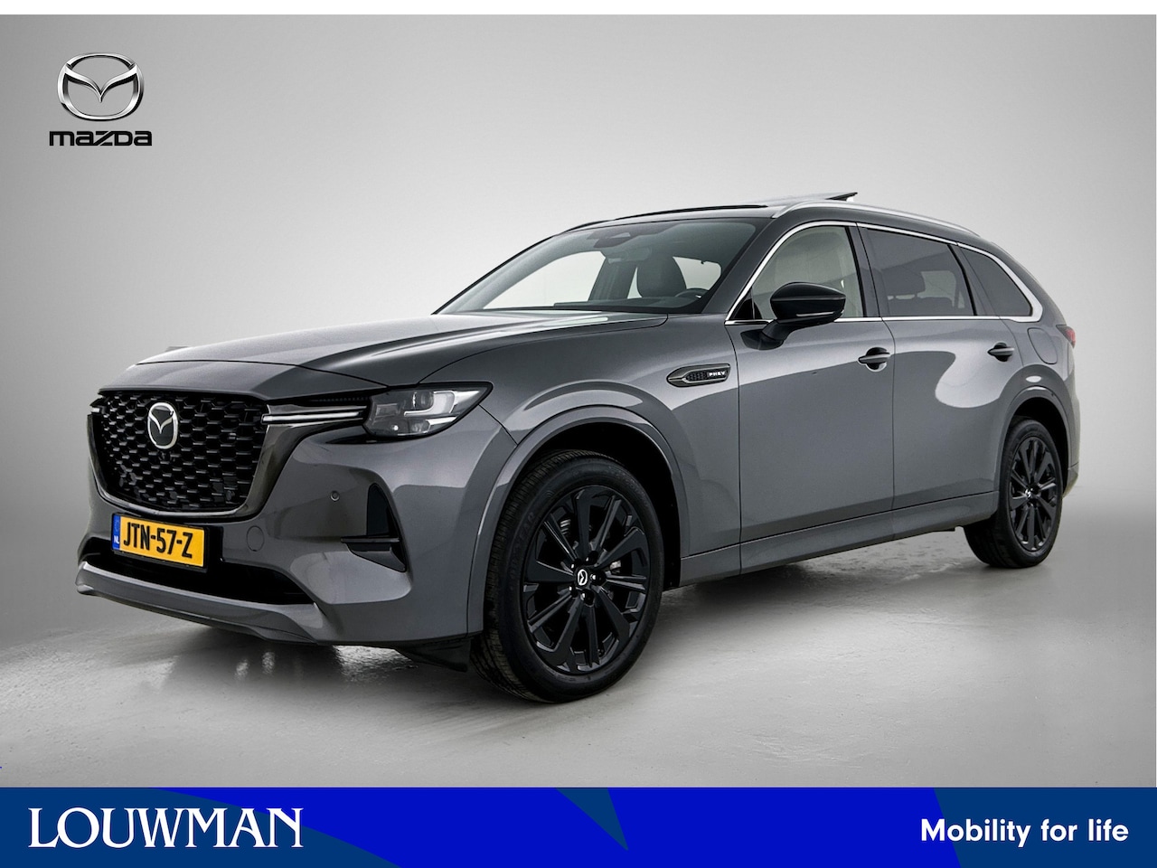 Mazda CX-80 - 2.5 e-SkyActiv PHEV Homura Plus Leder | Pano-dak | Navigatie | Stoelverwarming | Adaptieve - AutoWereld.nl