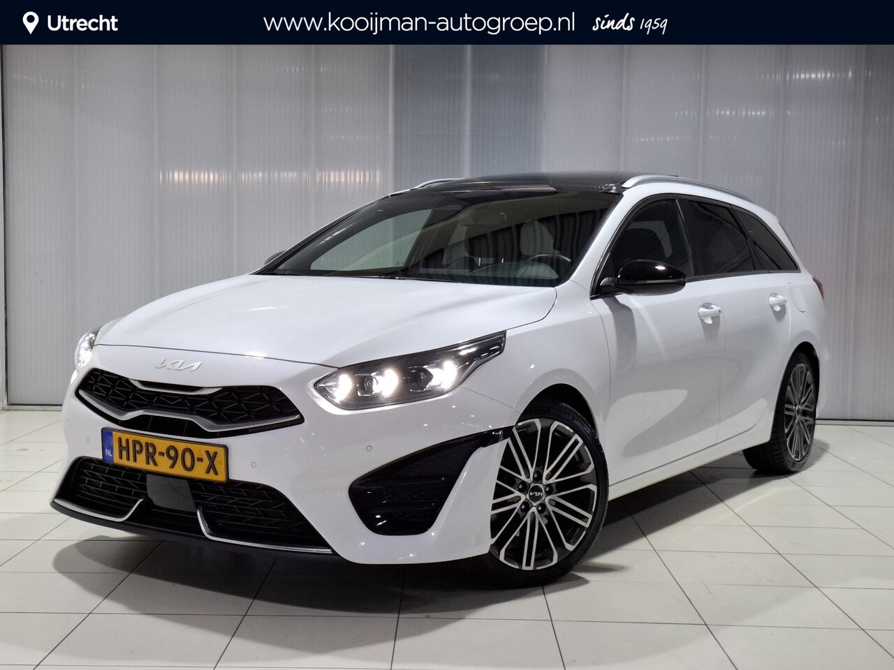 Kia Cee'd Sportswagon - Ceed 1.5 T-GDi GT-PlusLine AUTOMAAT, Stoel en stuur verwarming. - AutoWereld.nl