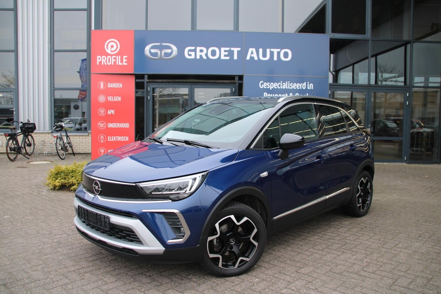 Opel Crossland X - 1.2 Turbo 130pk Ultimate Automaat Leer Airco Navi Camera Carplay Uniek! - AutoWereld.nl