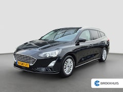 Ford Focus Wagon - 1.0 EcoBoost Hybrid Titanium X Business Trekhaak | Full LED | Camera | Parkeersensoren | F