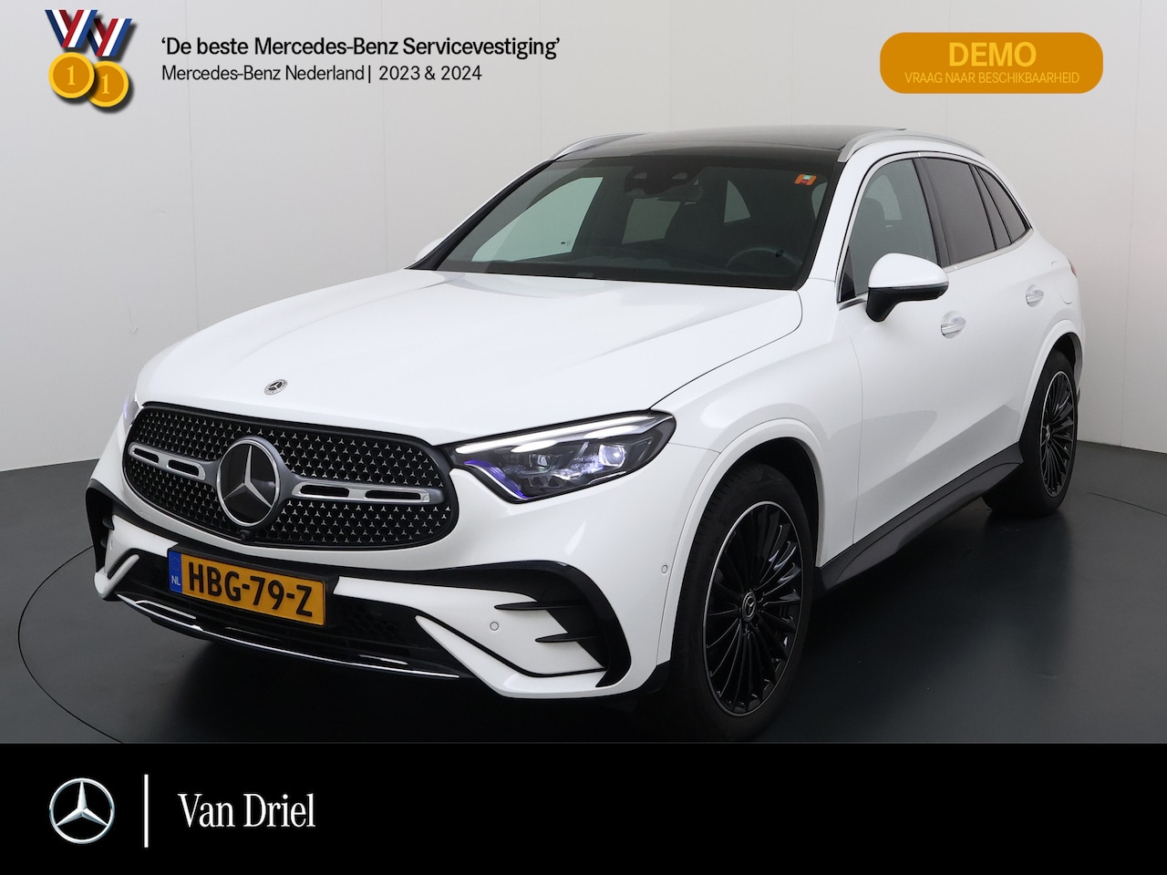 Mercedes-Benz GLC-klasse - GLC 300 e 4M AMG Line | Achterasbesturing Luchtvering Trekhaak Burmester Distronic - AutoWereld.nl