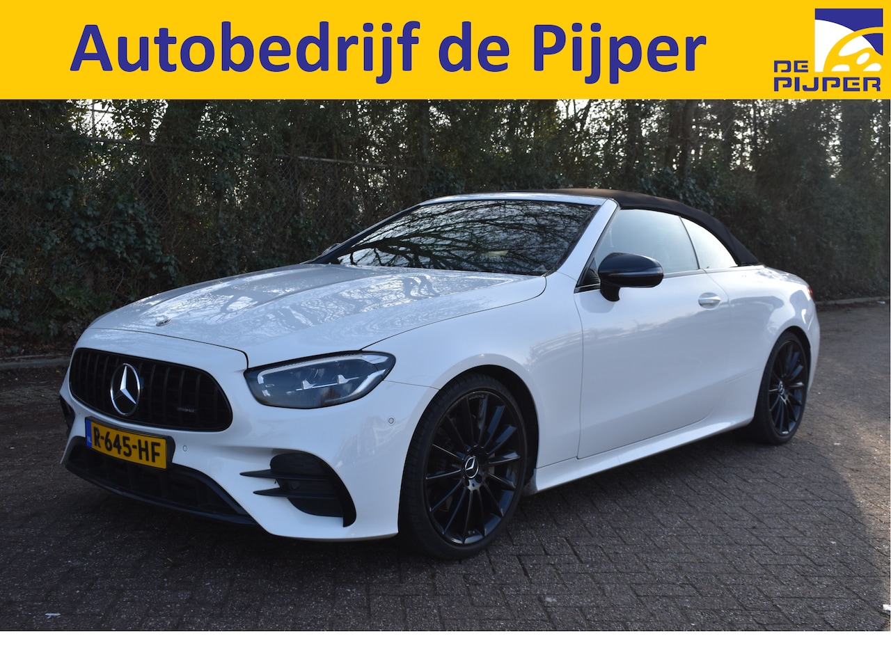 Mercedes-Benz E-klasse Cabrio - 200 AMG Line Navigatie | Cruise Control | Virtual Cockpit | Stoelverwarming | Camera - AutoWereld.nl