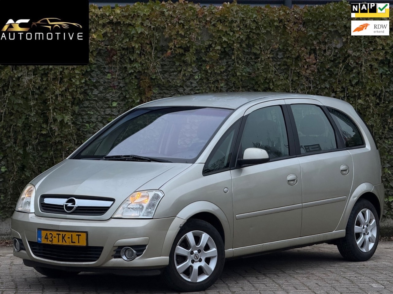 Opel Meriva - 1.6-16V Cosmo Automaat/Clima/Nap - AutoWereld.nl