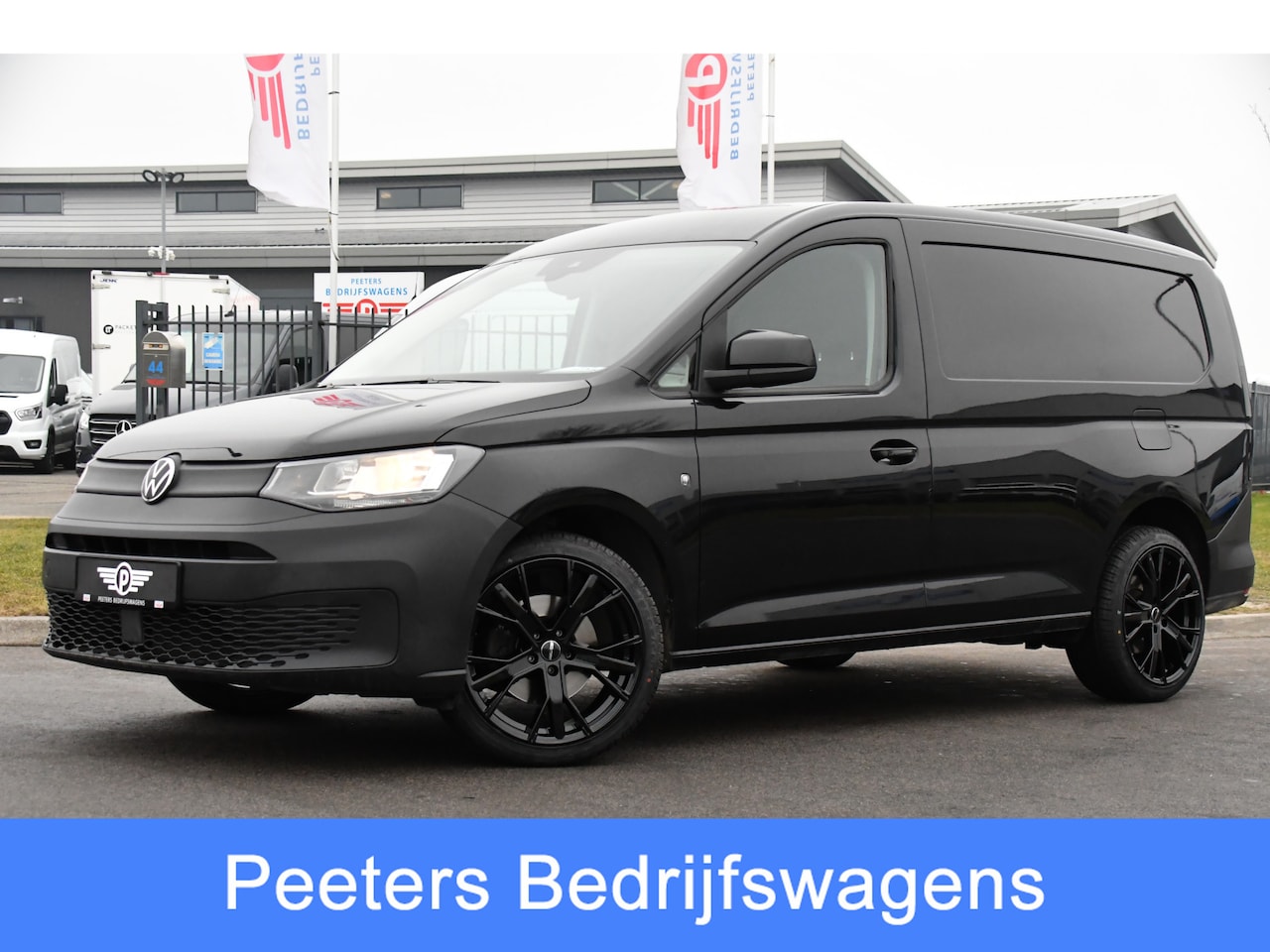 Volkswagen Caddy Cargo Maxi - 2.0 TDI Black Edition Cruise, Carplay, Stoelverwarming, 122pk, Automaat, Standkachel, Mult - AutoWereld.nl